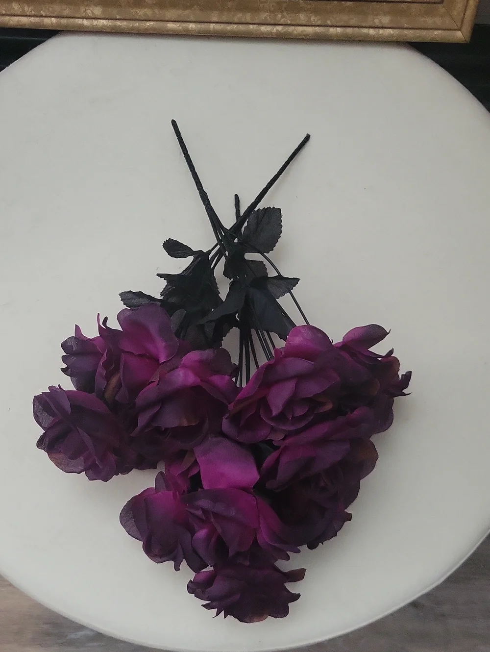 Faux Whimsygoth Purple Rose Picks 💜 Set Of 3!